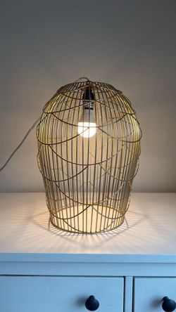 Gold lamp
