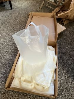 Clear gift bags