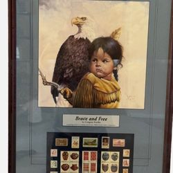 Brave And Free With Stamps