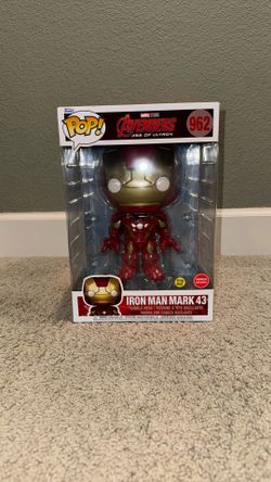 Funko Pop! Vinyl Jumbo 10 in: Marvel - Iron Man Mark 43 (Jumbo) GS ex #962