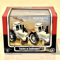 Disney Pixar Cars as Star Wars Tractors as Sandtroopers 2pk 2014 Exclusive to the Disney’s Hollywood Studios Star Wars Weekends  Limited Edition 