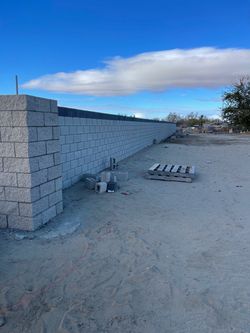 Bardas de bloque  block wall