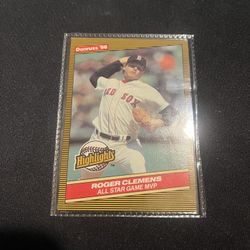 1986 Roger Clemens Card