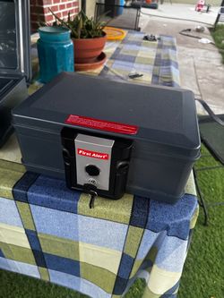 First Alert Fire Safe with Key Lock