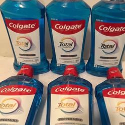 Colgate Total Mouthwash 1L3/$10
