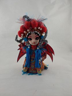 Chinese Peking Opera Costume Doll