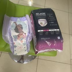 Girls Pull-ups Size M $5 Bag 