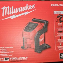 M12 12-Volt Lithium-Ion Cordless Electric Portable Inflator 