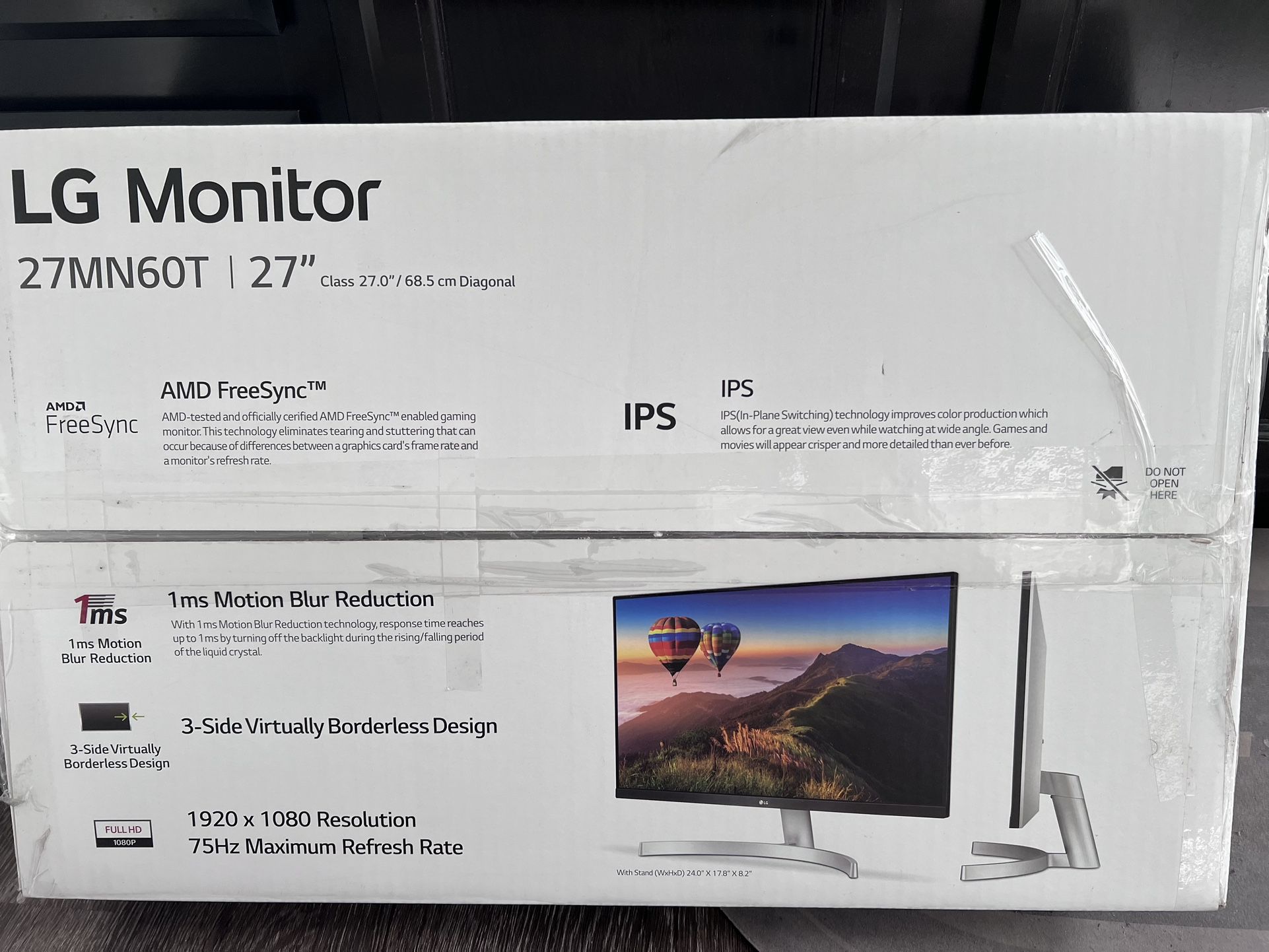 3 , 27 Inch Monitor - $80 Each Or $200 For 3 Move Out Sale