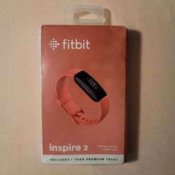 Fitbit Inspire 2 (Desert Rose Band & Black Case)