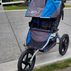 BOB Alterrain Sport Utility Baby Jogging Stroller with Handlebar Console