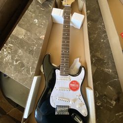Squire Stratocaster By Fender Electric Guitar
