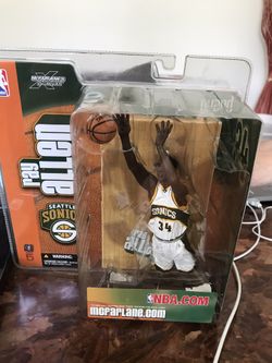 McFarlane NBA Series 5 Ray Allen White Variant Chase Action Figure Seattle SuperSonics