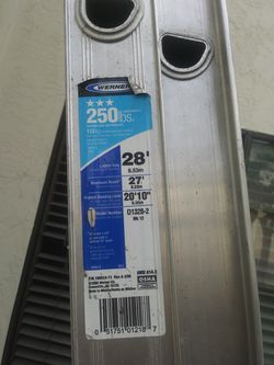 28ft werner ladder