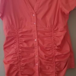 Ladies 1X Summer Blouse