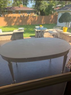 White Table