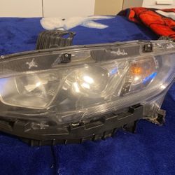 Driver Side Headlight Honda Civic 2016–2018
