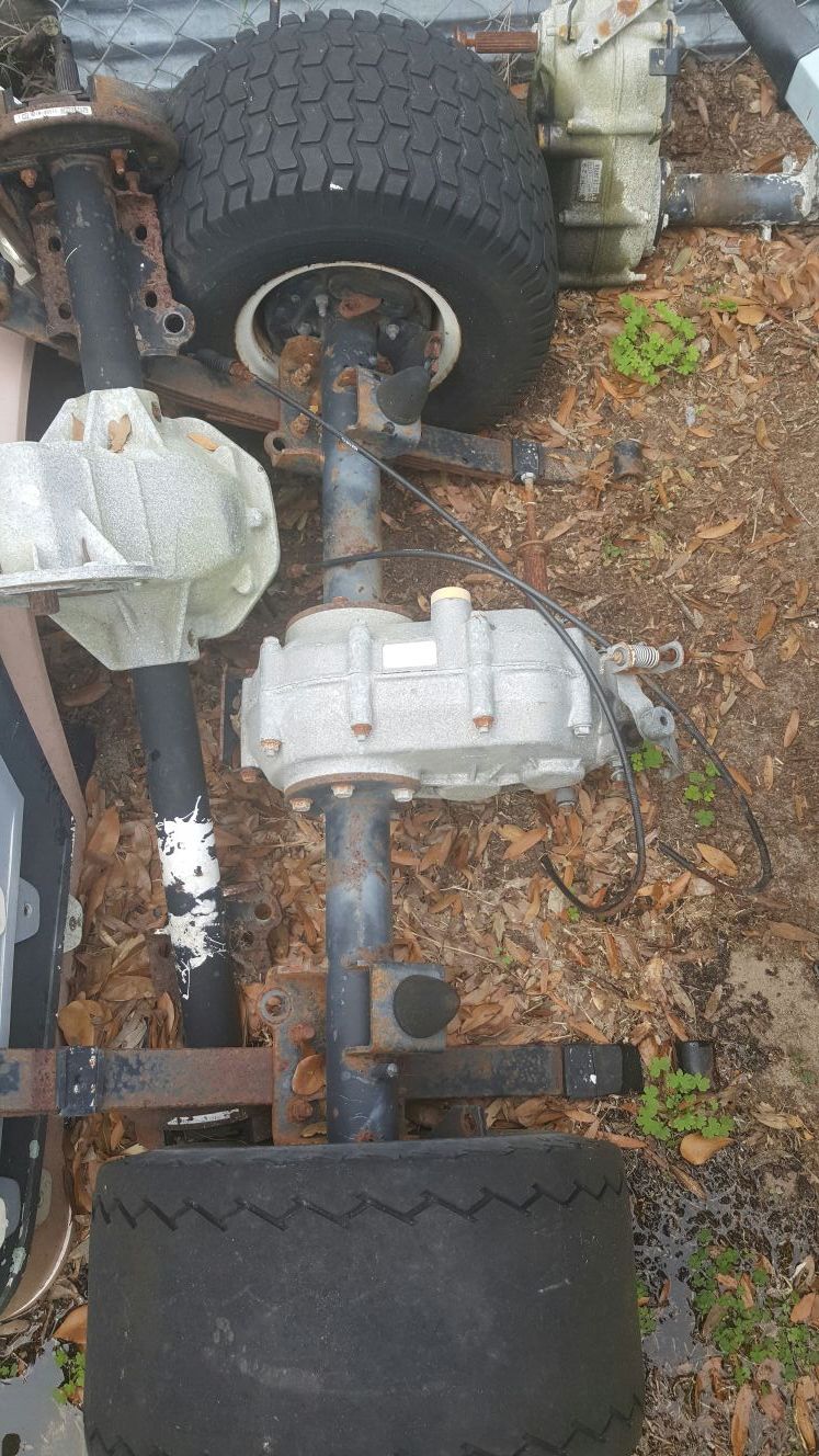 used rear ends for sale on Ez Go Gas Golf Cart Rear End For Sale In Plant City Fl Offerup