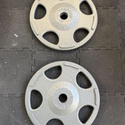 45 Lb Olympic Grip Plates  