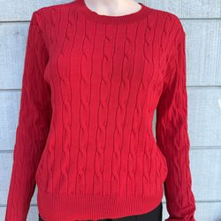 Women’s active USA knitted long sleeve top size L