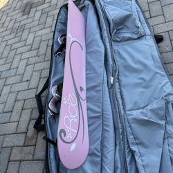 Snowboard and Case