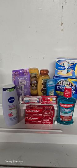 Women's Mega Personal Care & Haircare Bundle – Nivea, Garnier, Venus, Always & Colgate (Brand New)