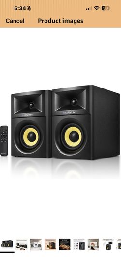 Powered speakers