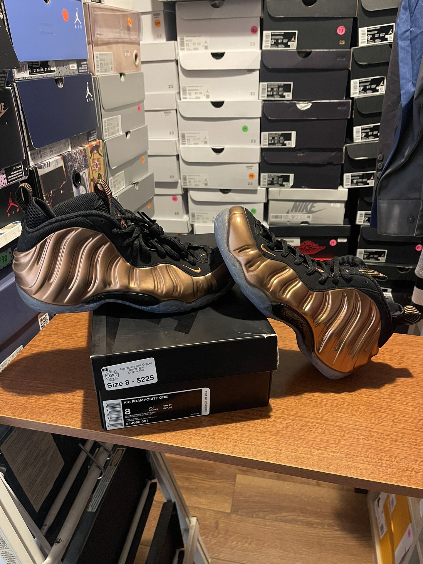 Nike Foamposite One Copper 2017