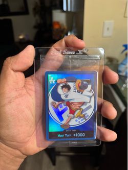 2026 One Piece Dodger Promo Luffy Don card