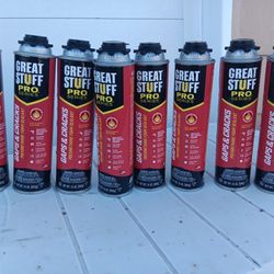 Gaps & Cracks  Pro  24 Oz. Foam Sealer   8 Pc.
