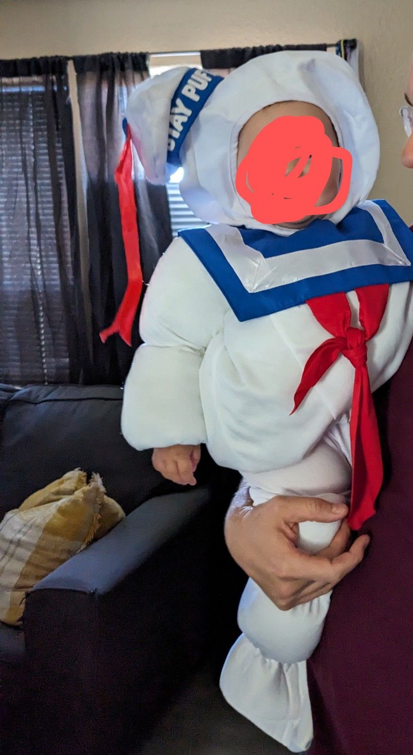 Infant Stay Puft Costume 