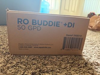 Aquatic Life Ro Buddie Plus Di Four Stage Reverse Osmosis Deionization Unit 50 Gpd