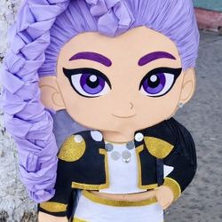 Piñata K -Pop Demon Hunters 🪅en 3 D Lista para tu fiesta🎉✅