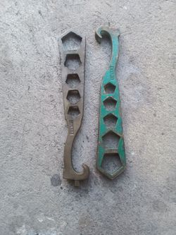 Sierra 5- hole fire hydrant wrench tool....$45 each