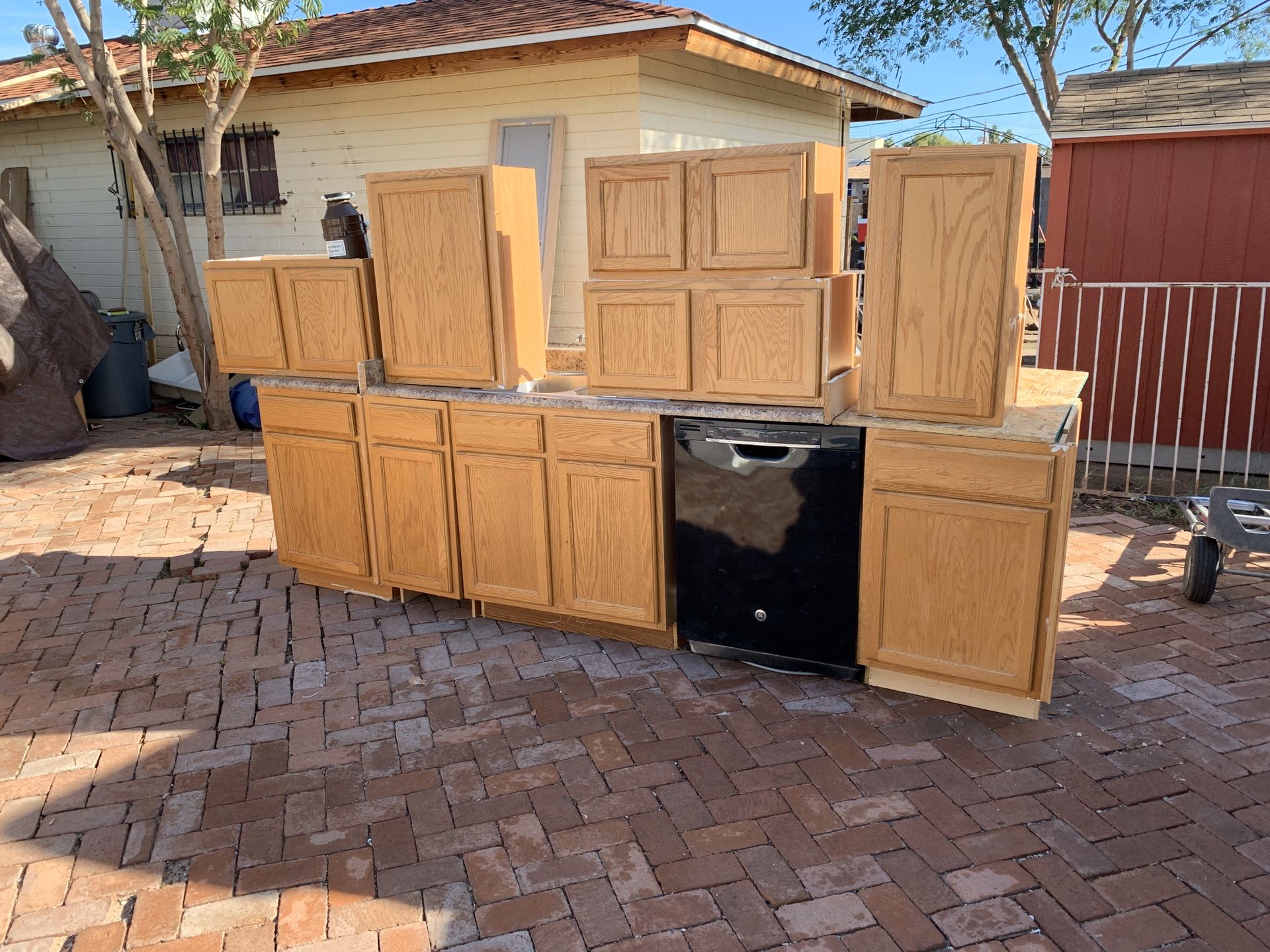 Kitchen cabinets