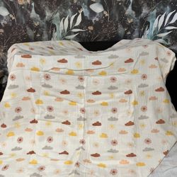 Sunshine & Clouds Muslin Blanket