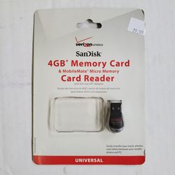 San Disk 4GB Micro Memory