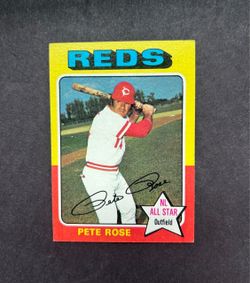 Vintage 1975 Topps #320 Pete Rose. Negotiable