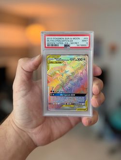 PSA 9 Moltres Zapdos Articuno GX Hidden Fates Secret Rare
