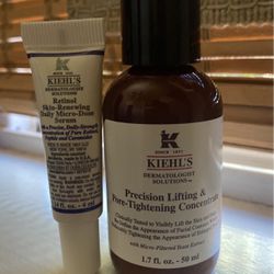 Kiehl’s Pore Tightening Concentrate + Micro Release Retinol Serum
