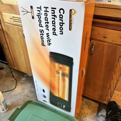 Carbon Infrared Heater With tripod Stand 