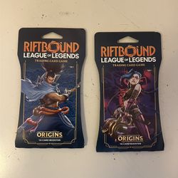 Riftbound League Of Legends Origins Packs