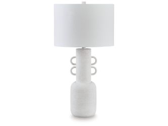 Perringhill Distressed White Table Lamp