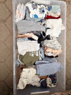 Baby Boy Clothes Bundle 6–12 Months + Sandals 👶💙
