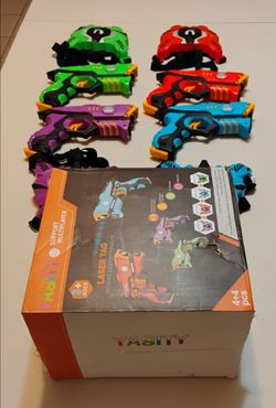 x4 Laser Tag Toys and Harness set Yasity