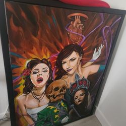 VICTOR KOAST JIMENEZ ORIGINAL CANVAS