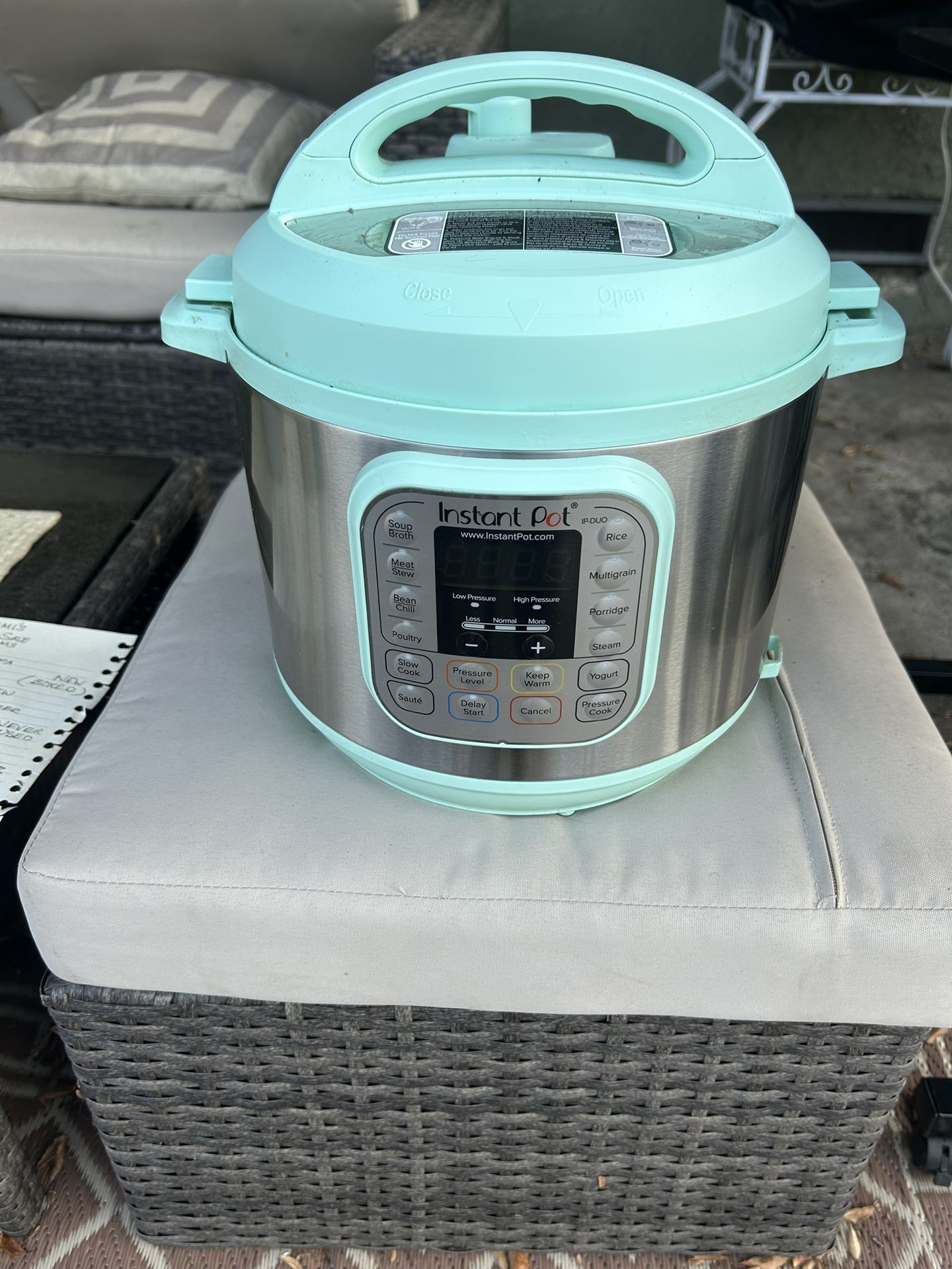 Instant Pot Never Used No Box