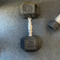 35 Pound Dumb Bell 