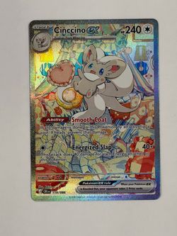 POKEMON Cinccino ex NEAR MINT