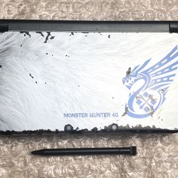 RARE Limited Edition New Nintendo 3DS XL Monster Hunter 4G W/ Top IPS